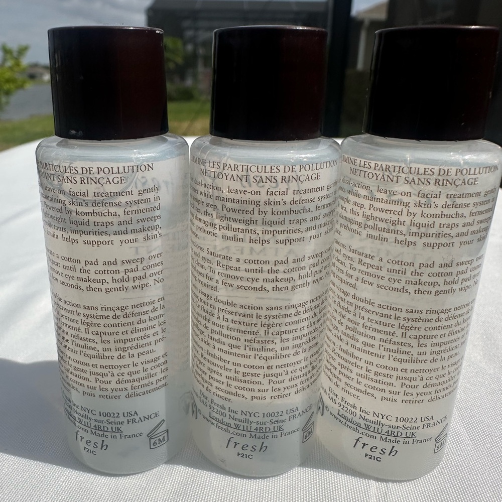 Fresh White Cleanser & Exfoliant: Bundle of 3!!! 20ml NEW - Picture 2 of 6